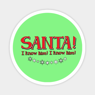 Elf Santa Magnet